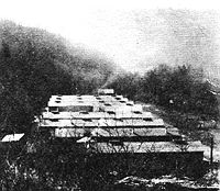 View of Camp Seebert,  Company 1535, SP-1 in 1935.