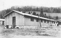 Camp Hardy Mess Hall.