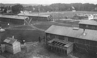 This is Camp Lee.  Notice the Headquarters Building in the upper right of the picture.