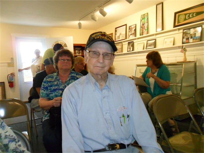 Albert F. Kehrer attending a CCC Jubilee Reunion.